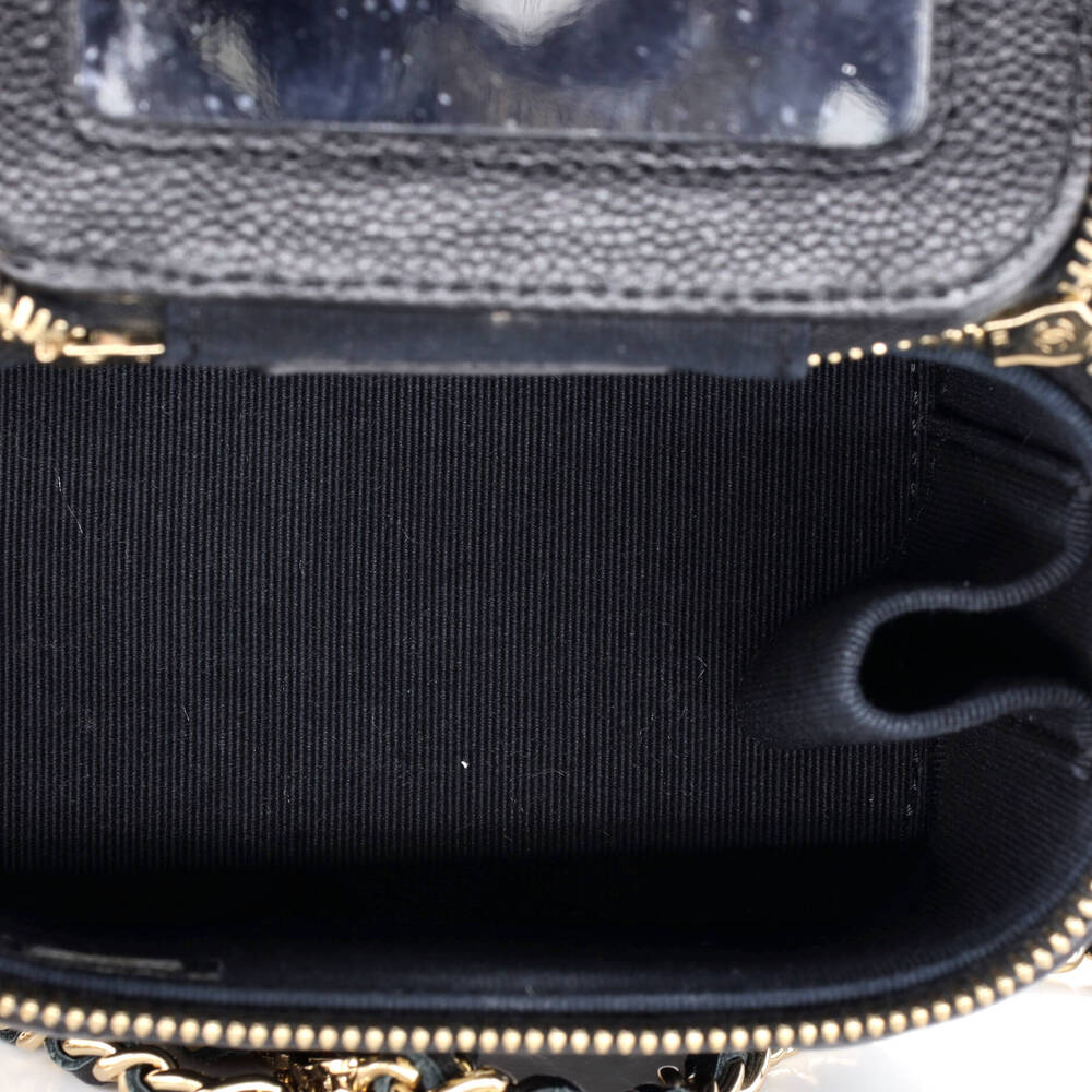 Chanel Tiny Cc Link Vanity Case With #251817C41B - Picture 6 of 7